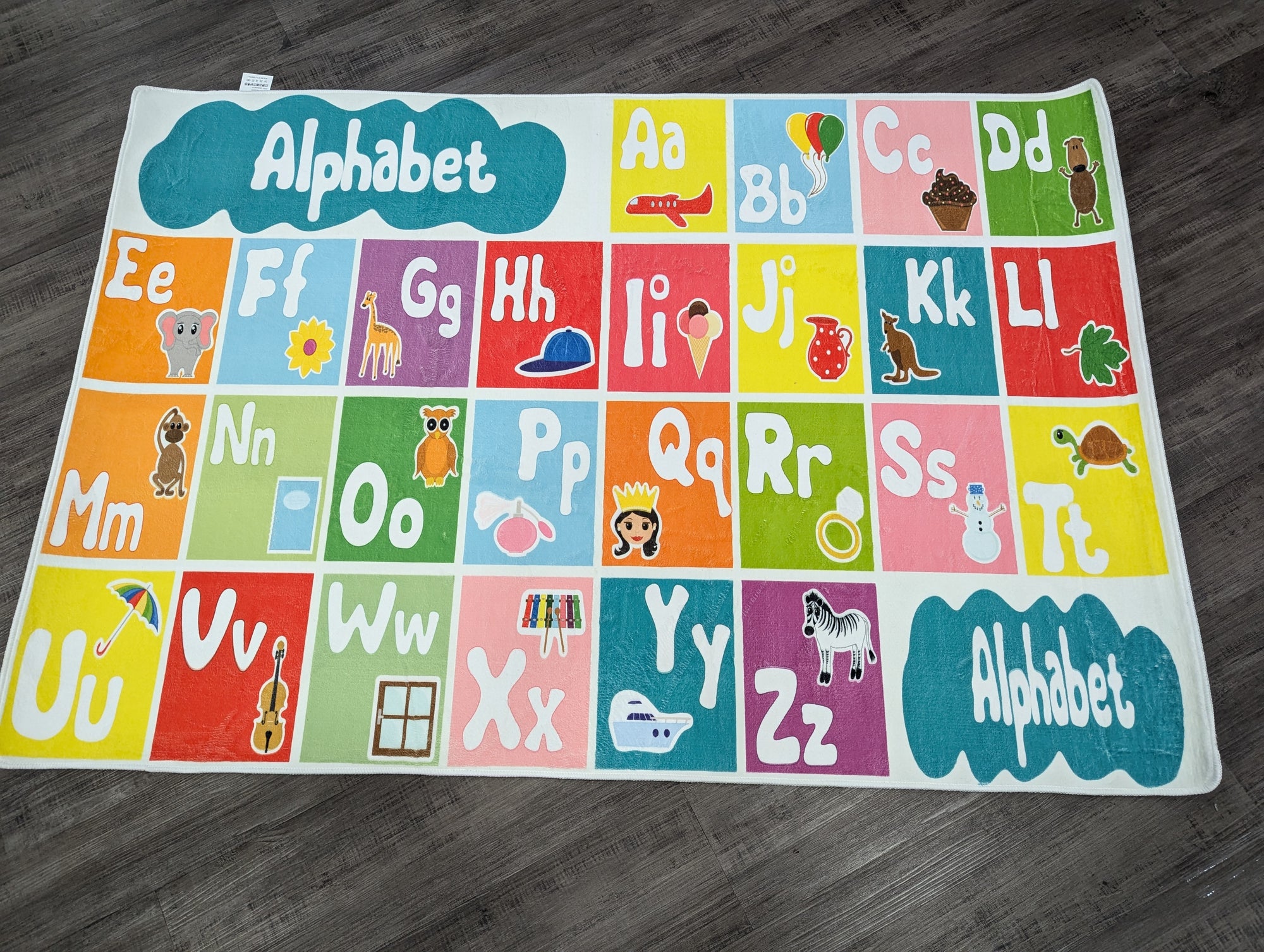 ABC alphabet kids rug