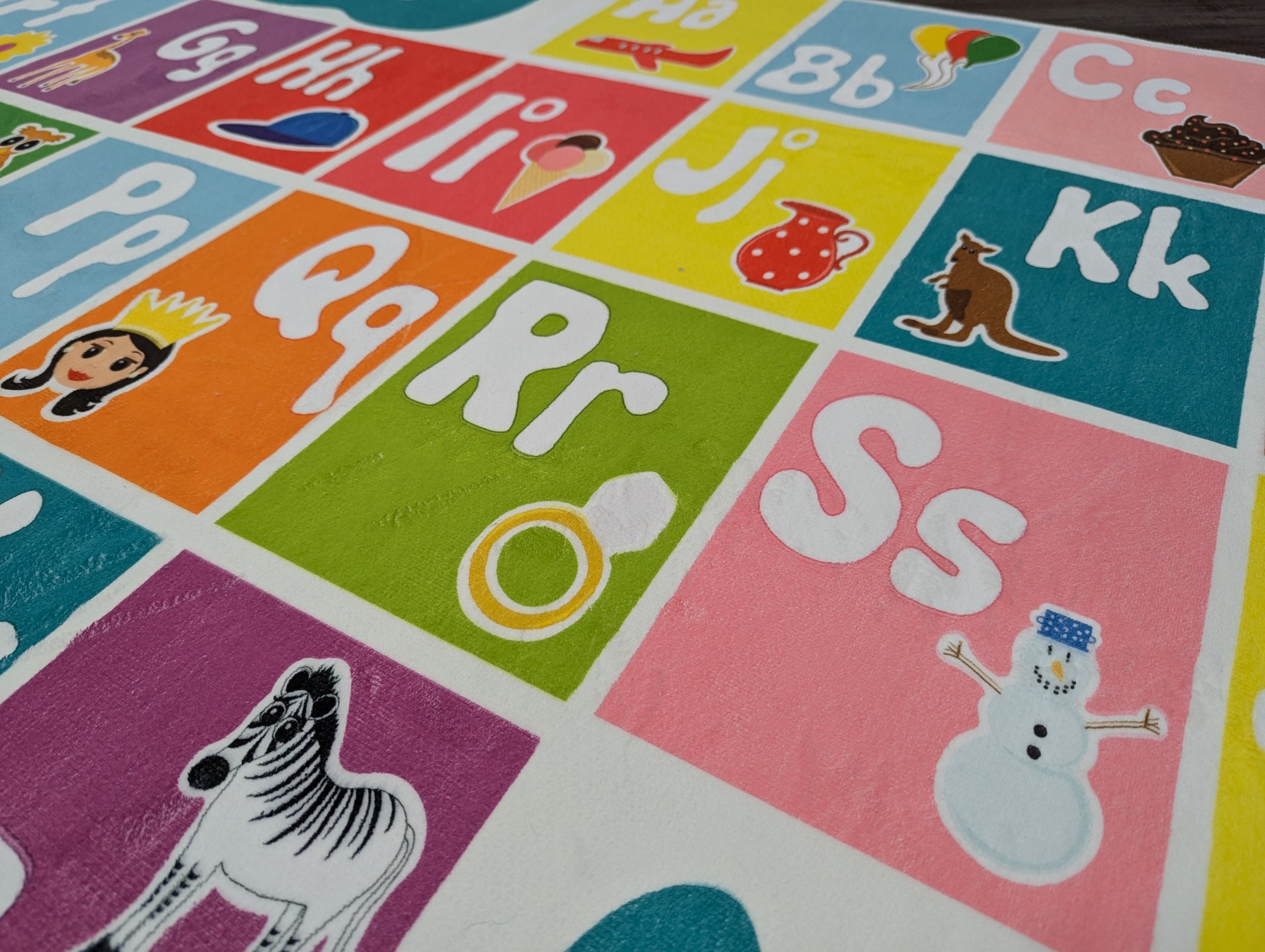 ABC alphabet kids rug