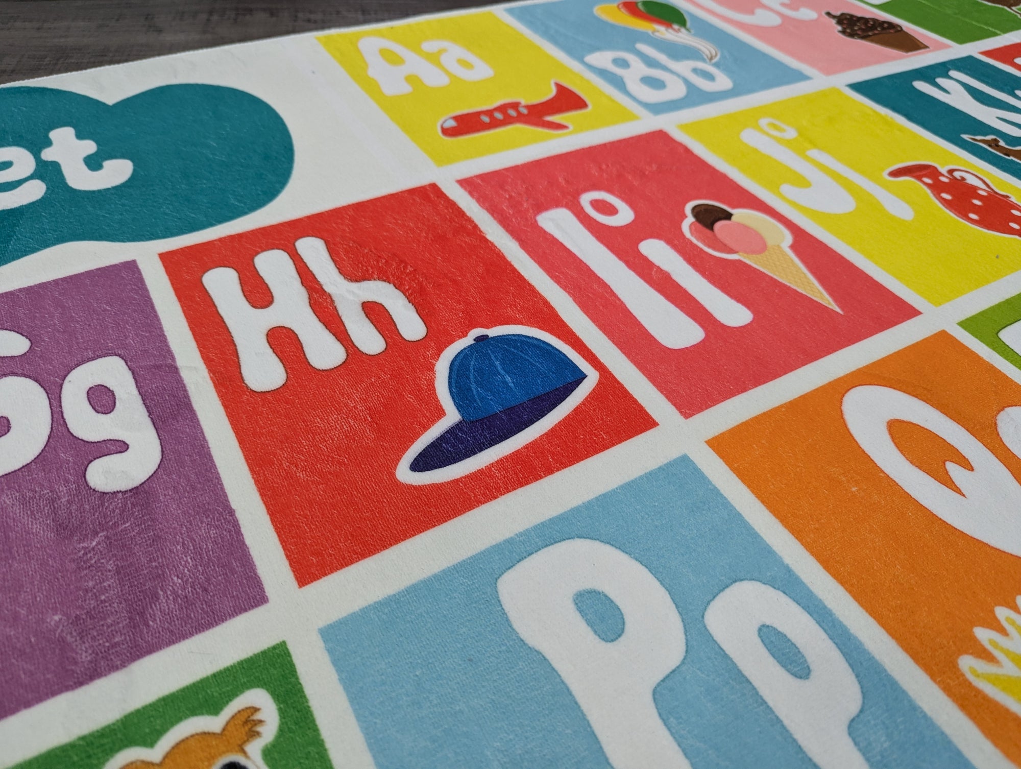 ABC alphabet kids rug