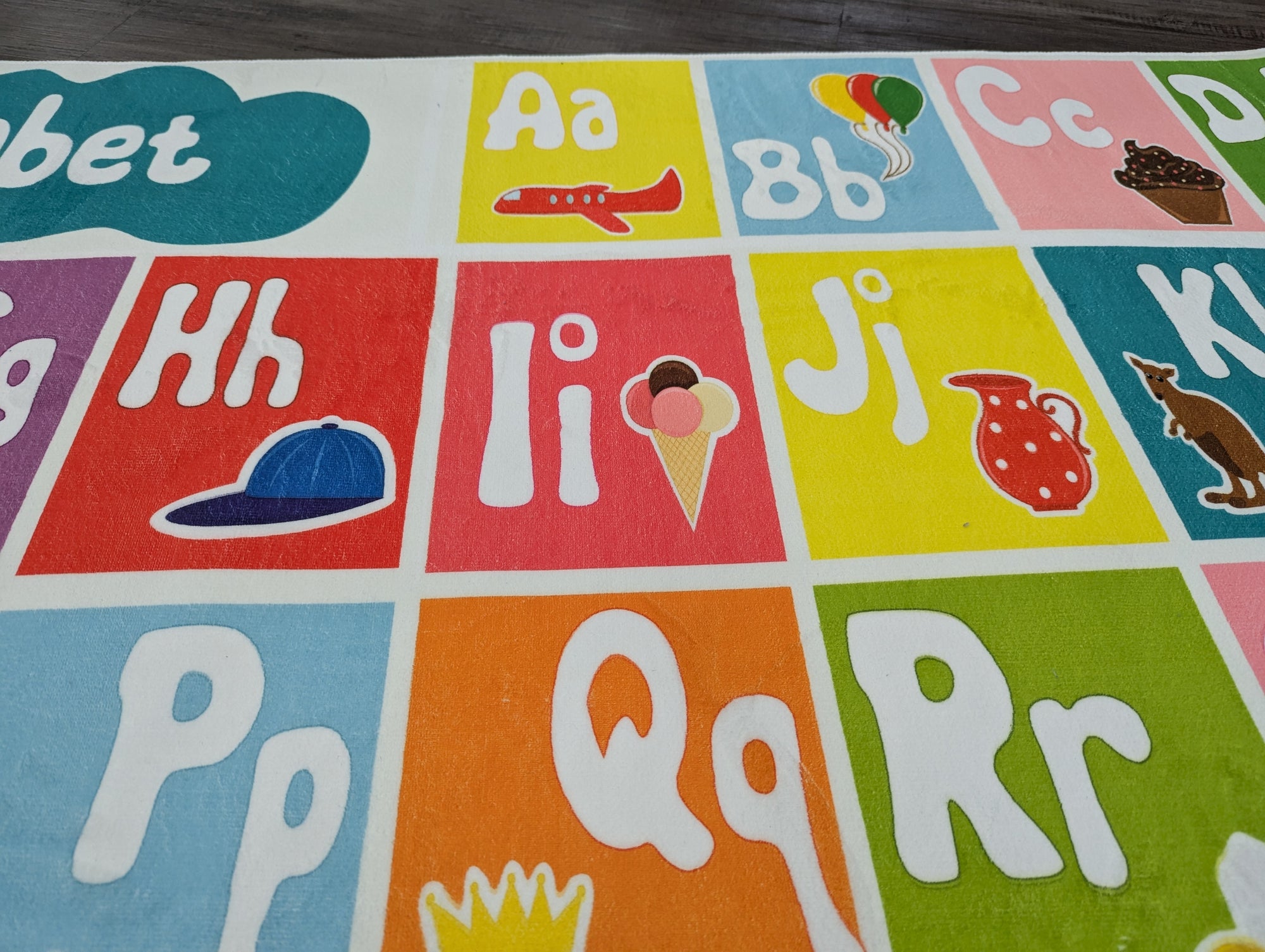 ABC alphabet kids rug