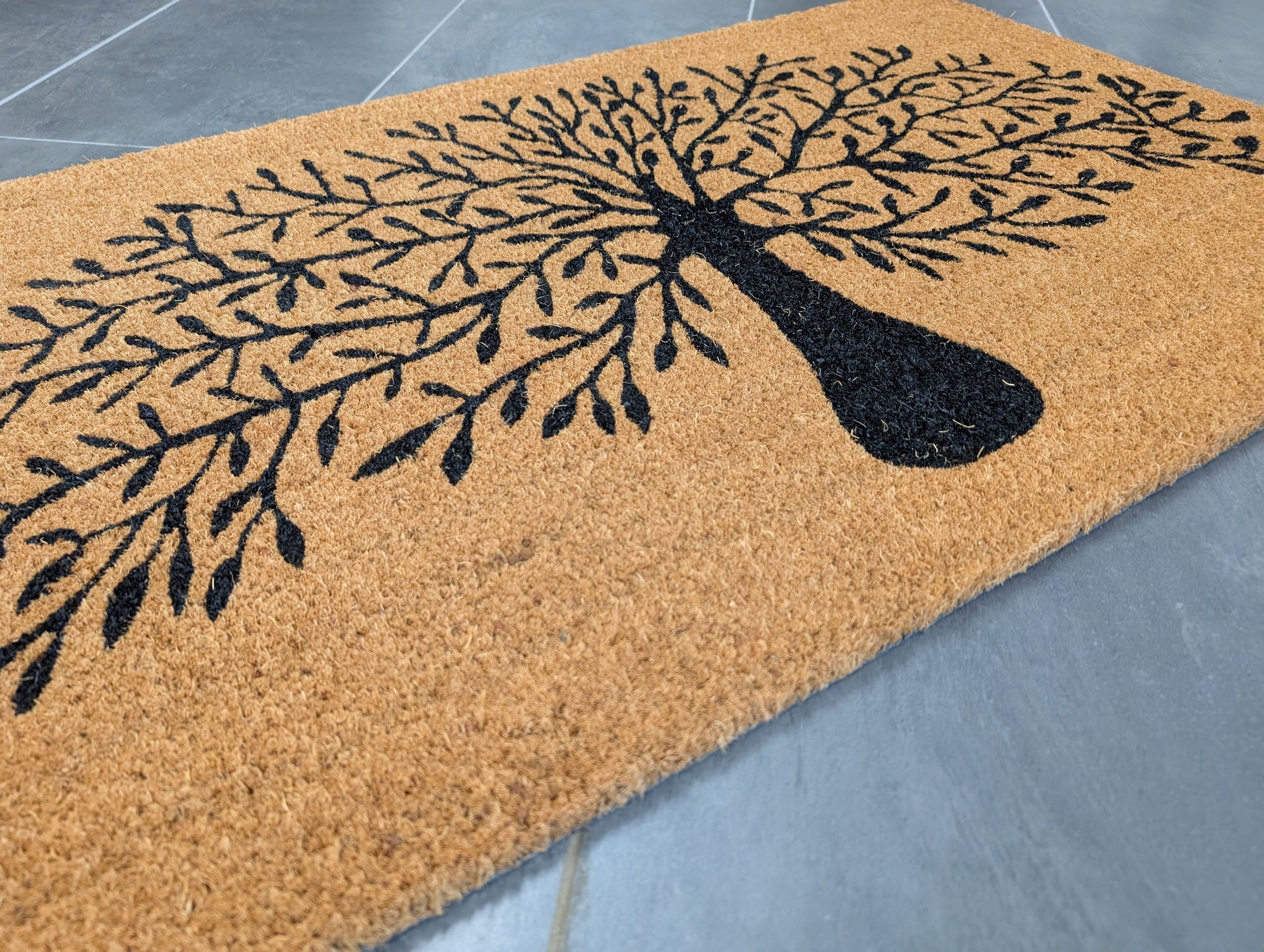 Outdoor Coir Mat - Tree of Life 60 x 90 cm