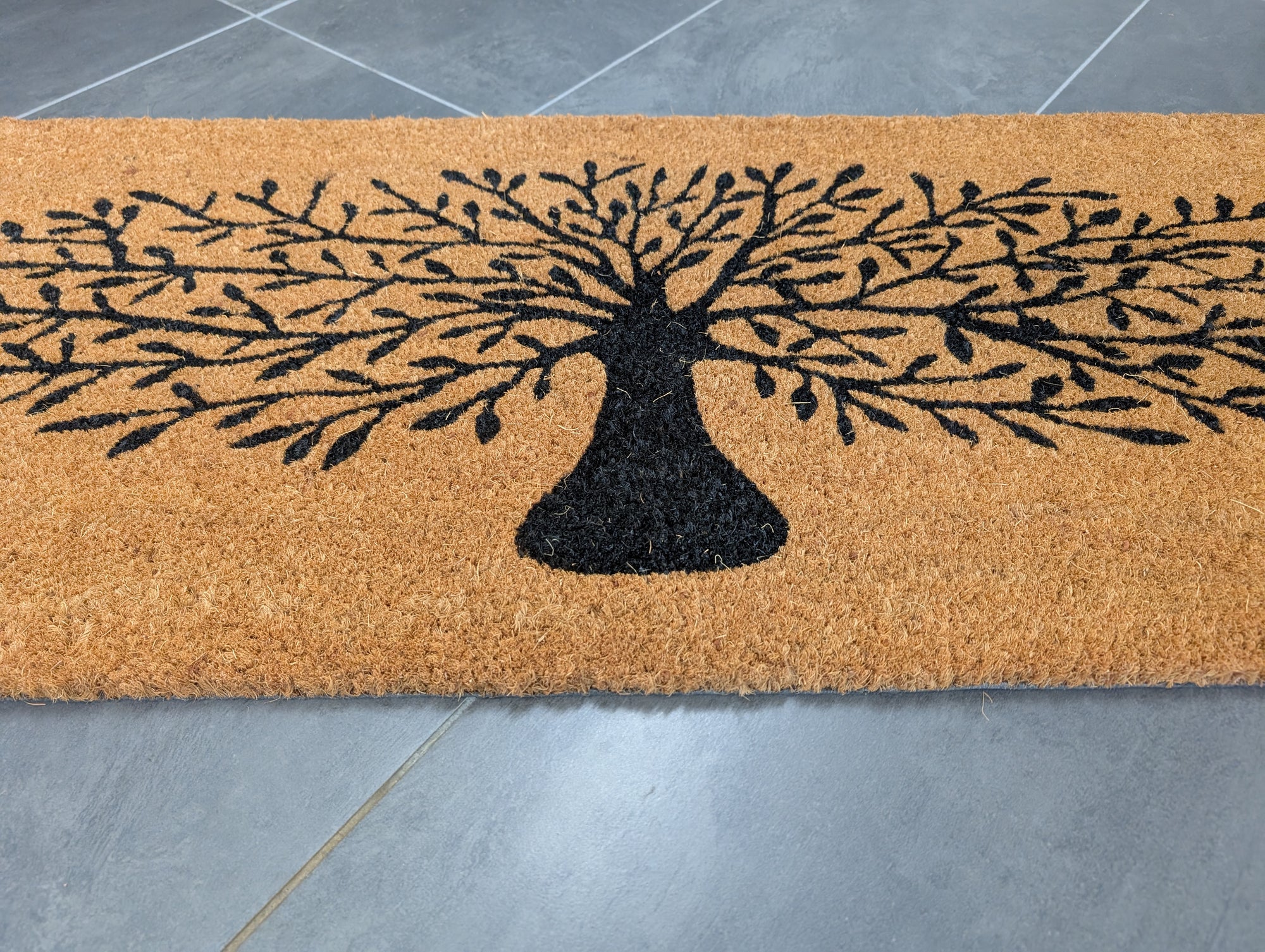 Outdoor Coir Mat - Tree of Life 45 x 120 cm