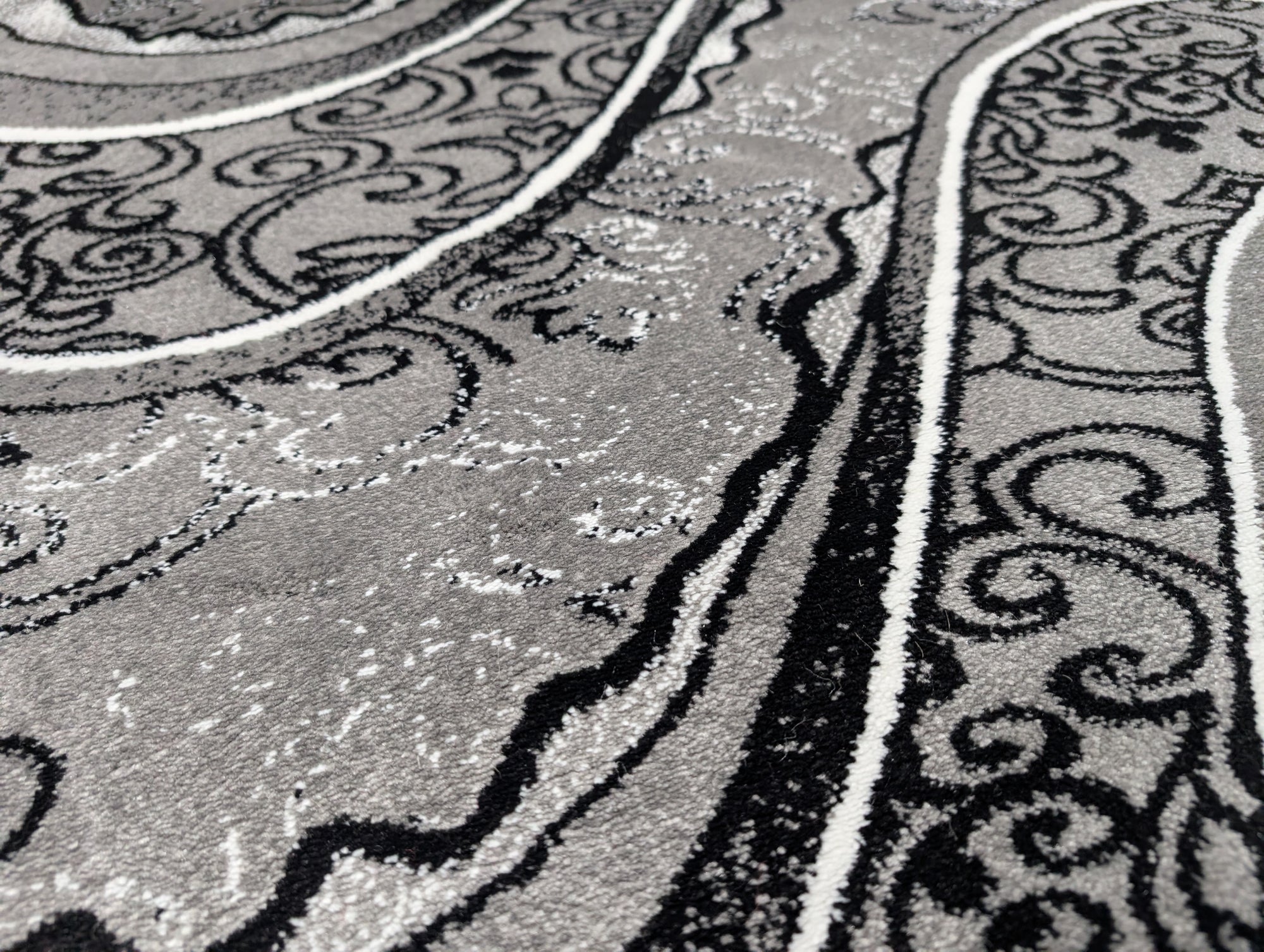 Istanbul 3033 Grey 80 cm Wide Runner