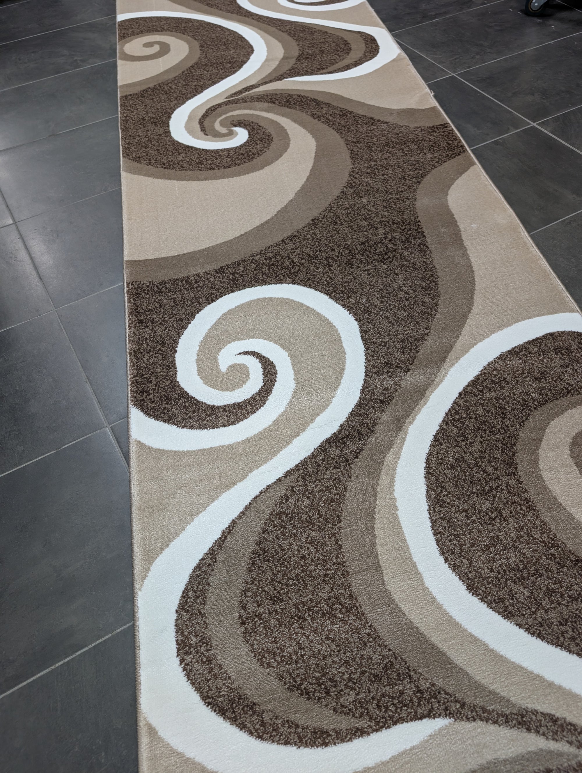 Istanbul 3066 Brown beige 80 cm wide Runner