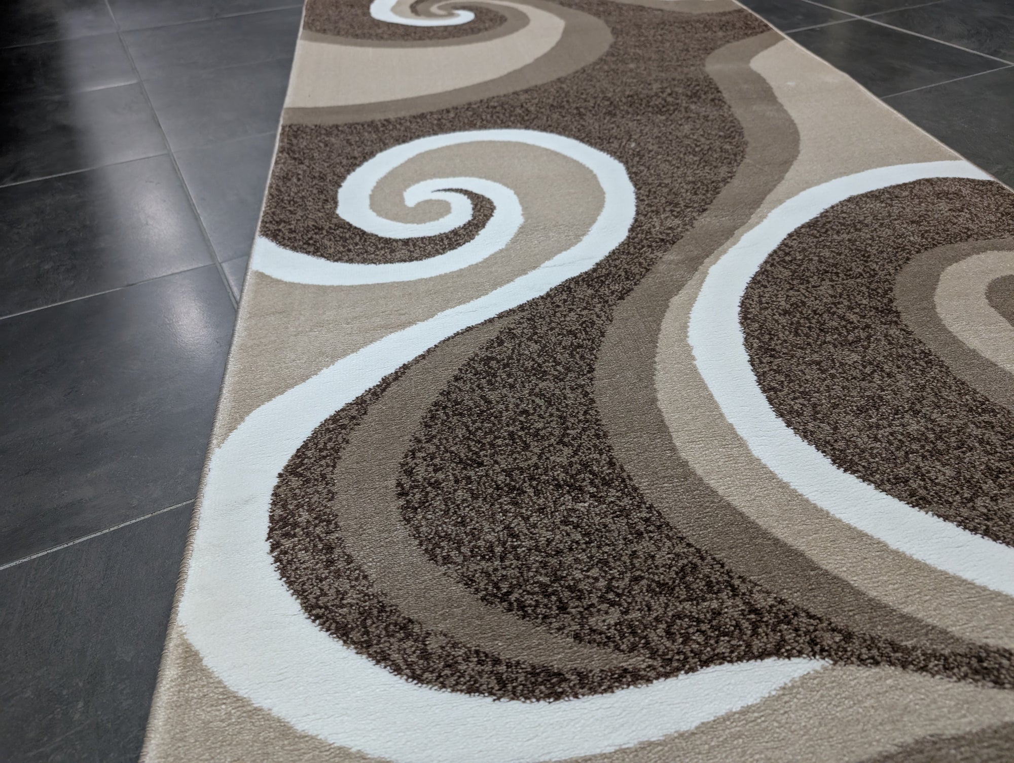 Istanbul 3066 Brown beige 80 cm wide Runner