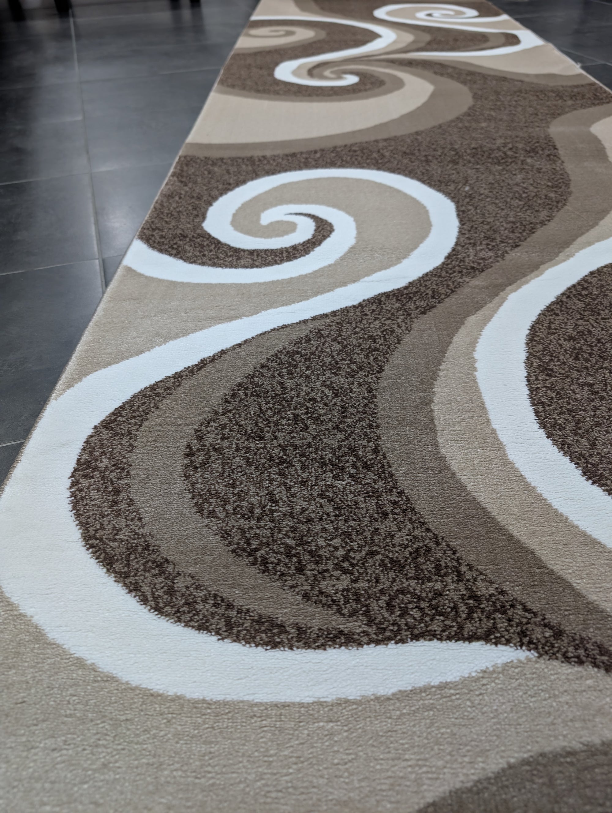 Istanbul 3066 Brown beige 80 cm wide Runner