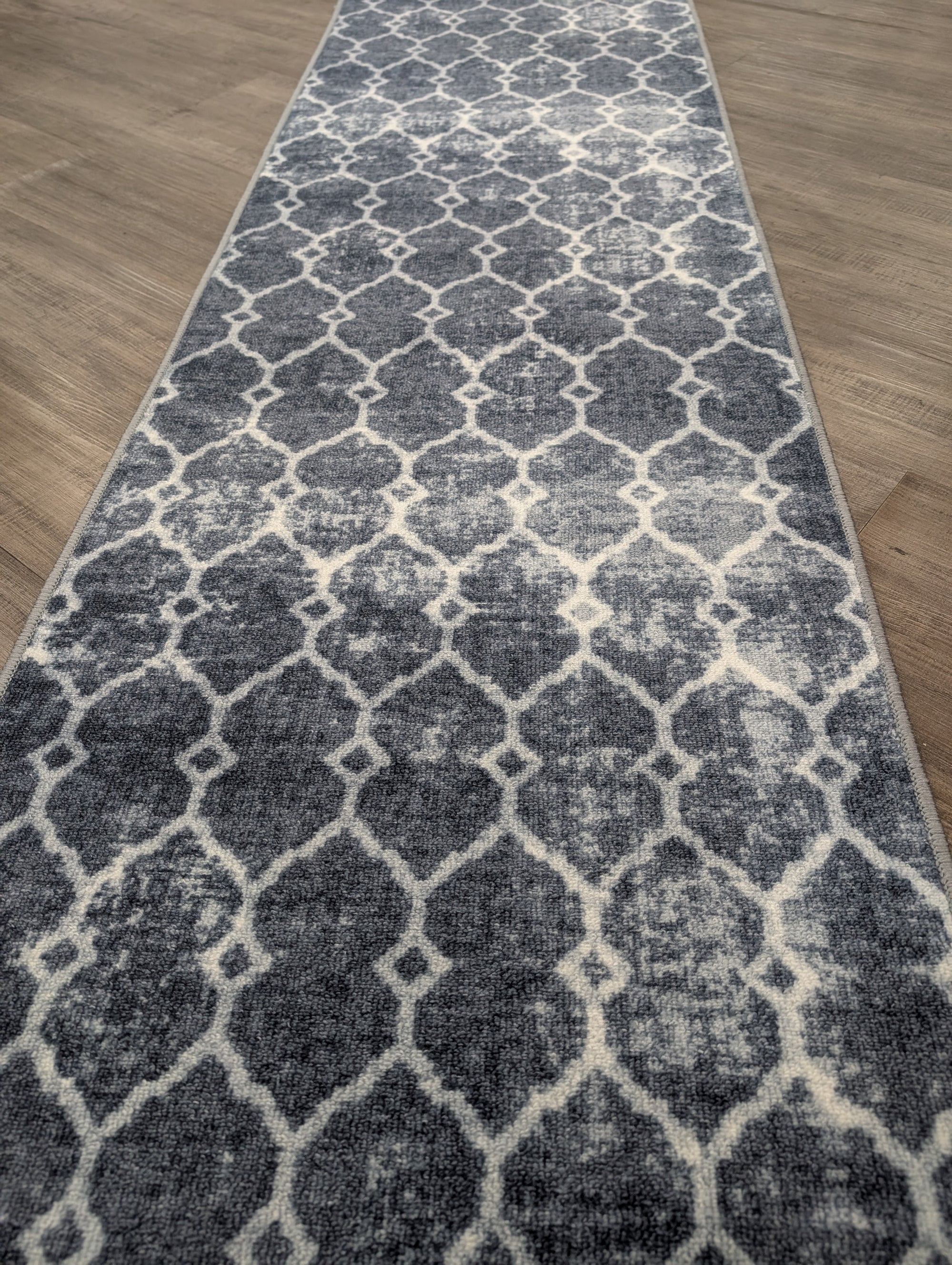 Gabe blue Modern hallway runner 67 cm Wide