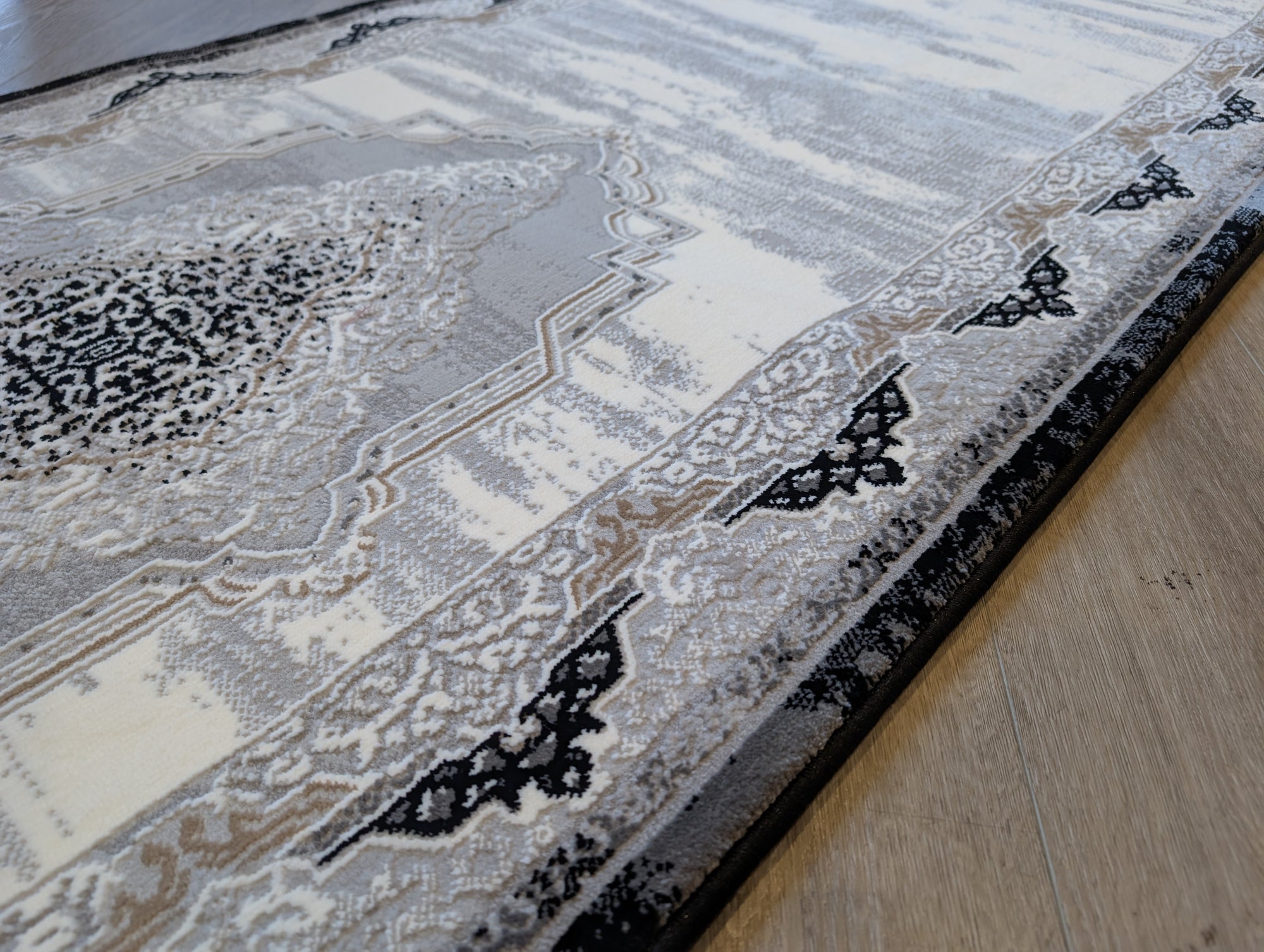 01 Betty Black 80 cm Wide Runner