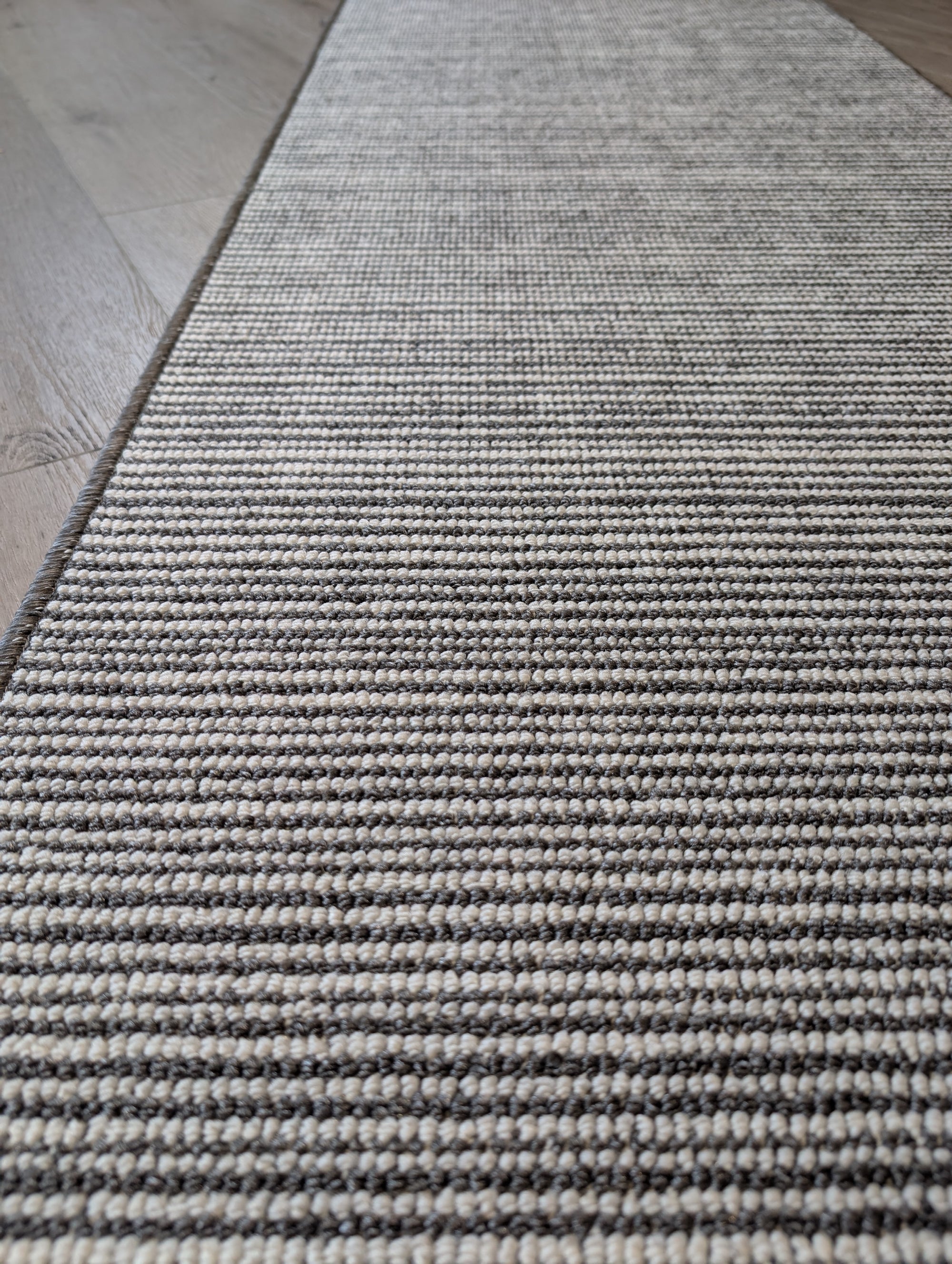 Nikotex grey white lines 67cm Wide