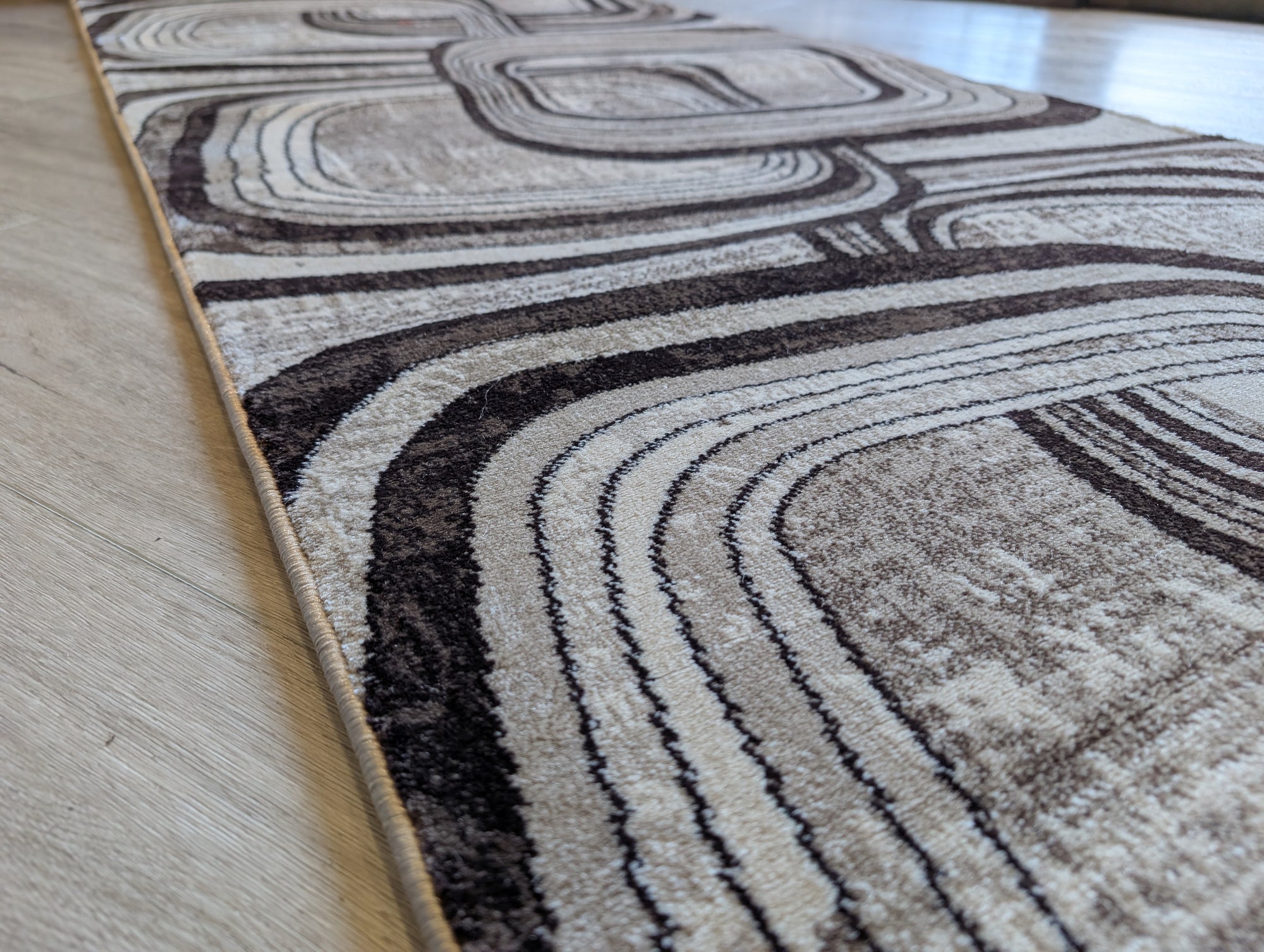 Istanbul 3055 brown beige 80 cm Wide