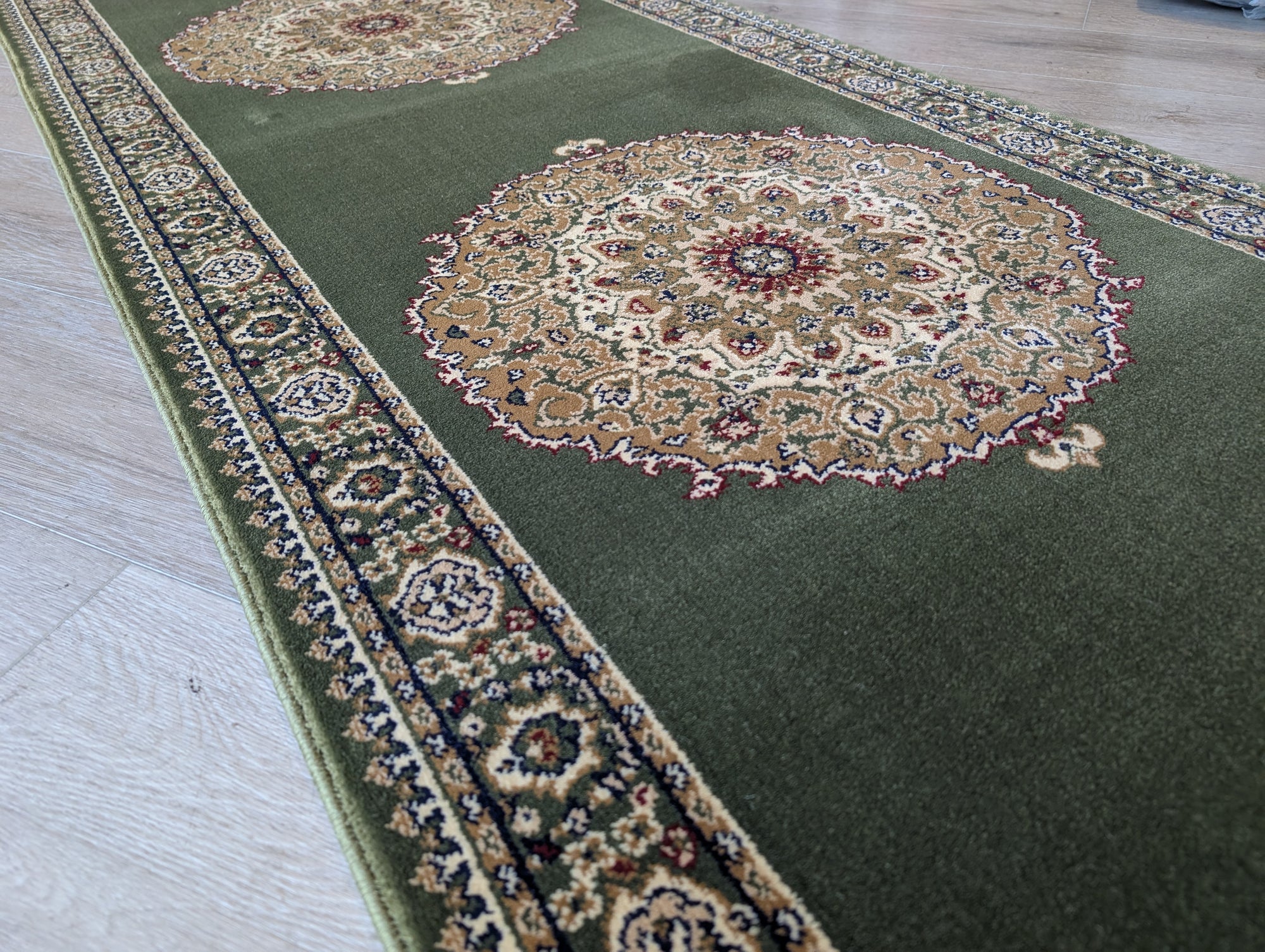 Ladik Green 80 cm Wide Runner