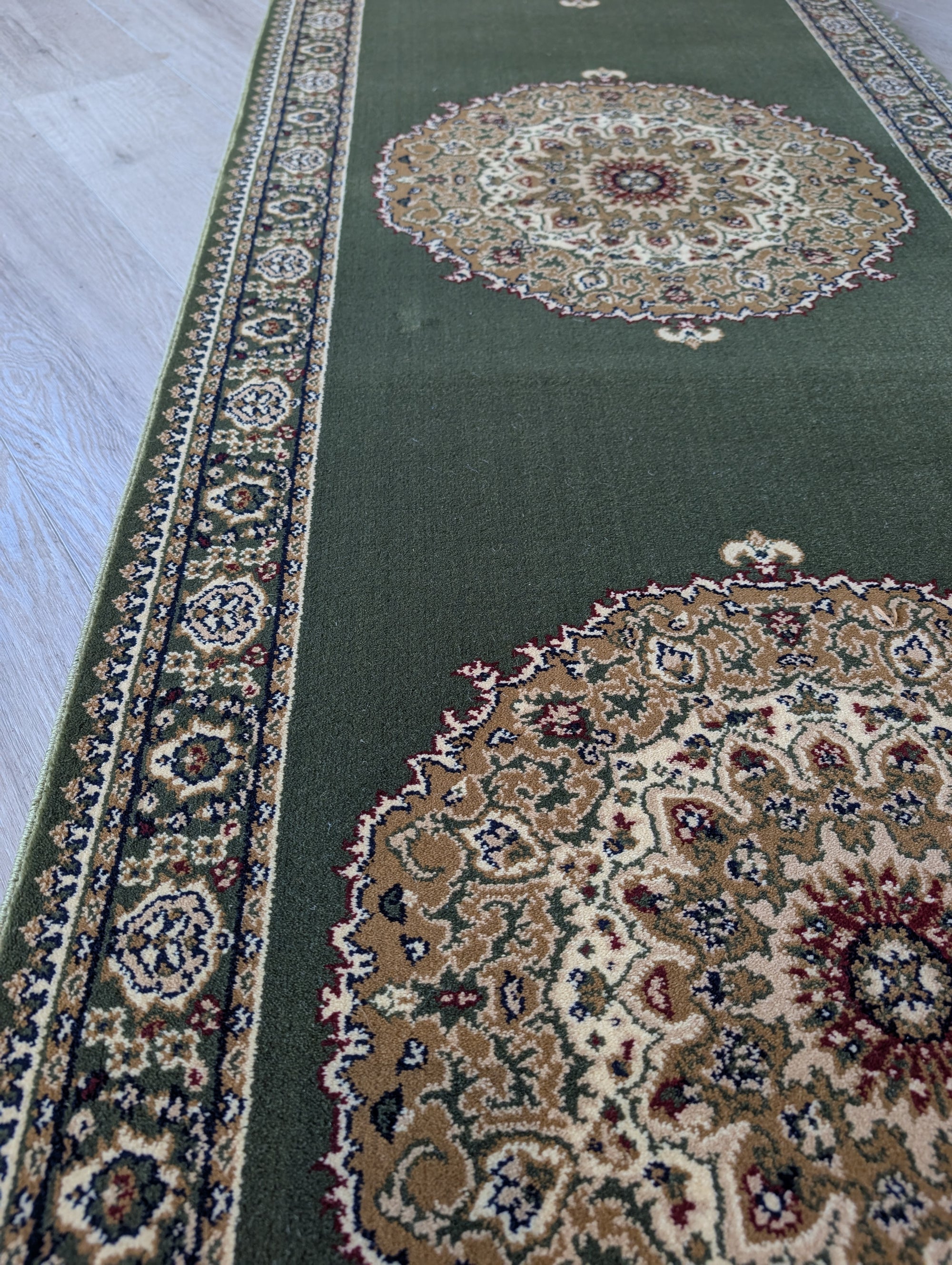 Ladik Green 80 cm Wide Runner