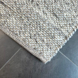 Parker Textured Smoke Rug