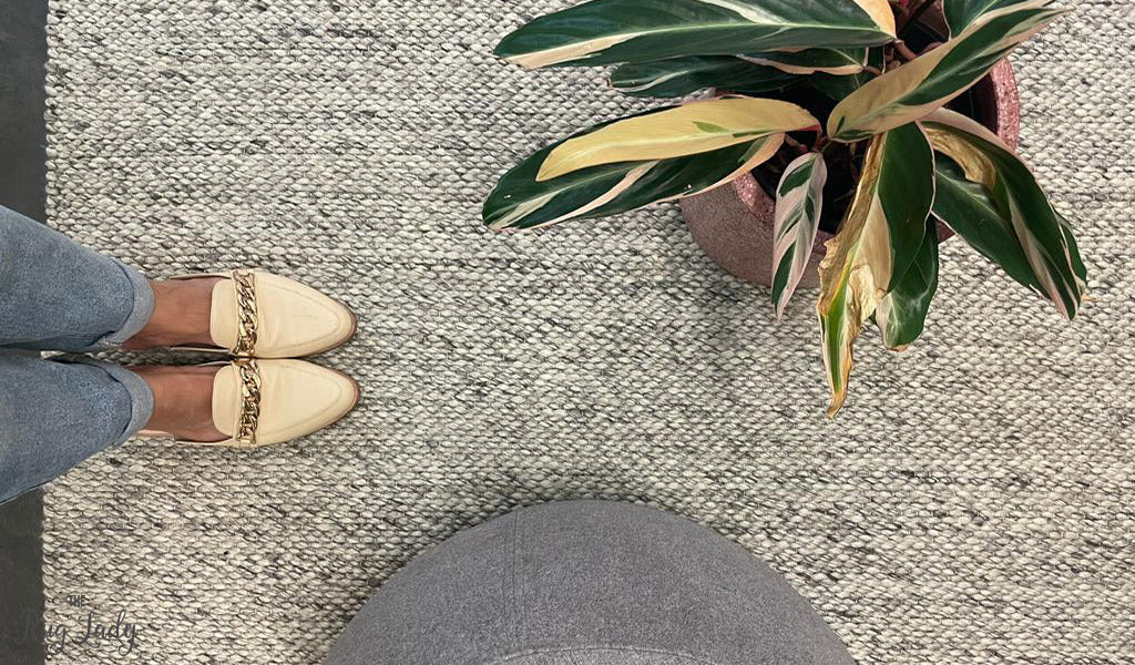 Parker Textured Smoke Rug