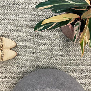 Parker Textured Smoke Rug