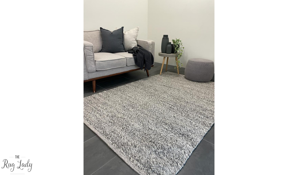 Parker Textured Dark Grey Rug