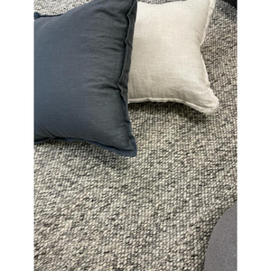 Parker Textured Dark Grey Rug