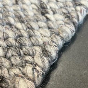 Parker Textured Dark Grey Rug