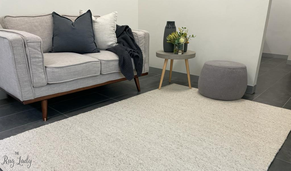 Parker Textured Pearl Rug