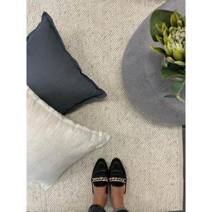 Parker Textured Pearl Rug