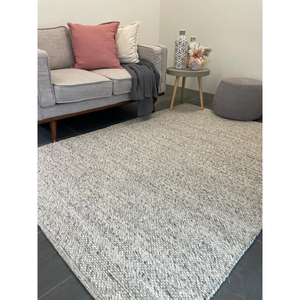 Parker Textured Smoke Rug