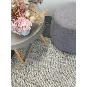 Parker Textured Smoke Rug