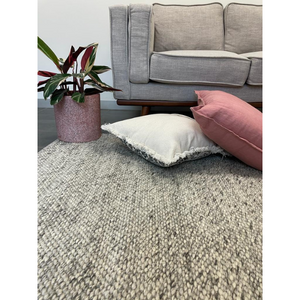 Parker Textured Smoke Rug