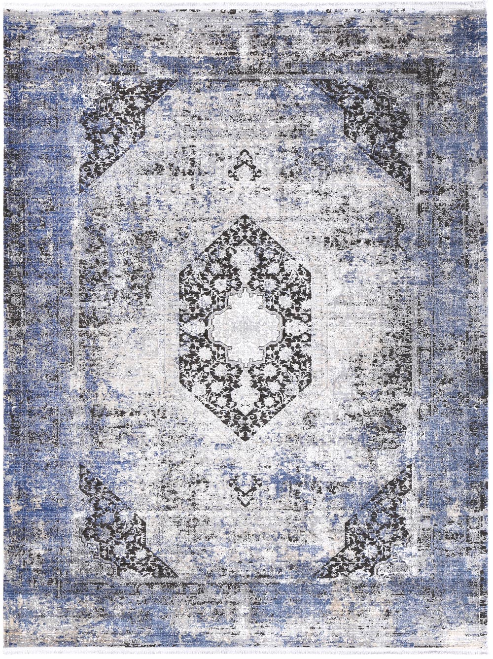 Sauvage blue grey transitional  Rug 160 x 230 cm