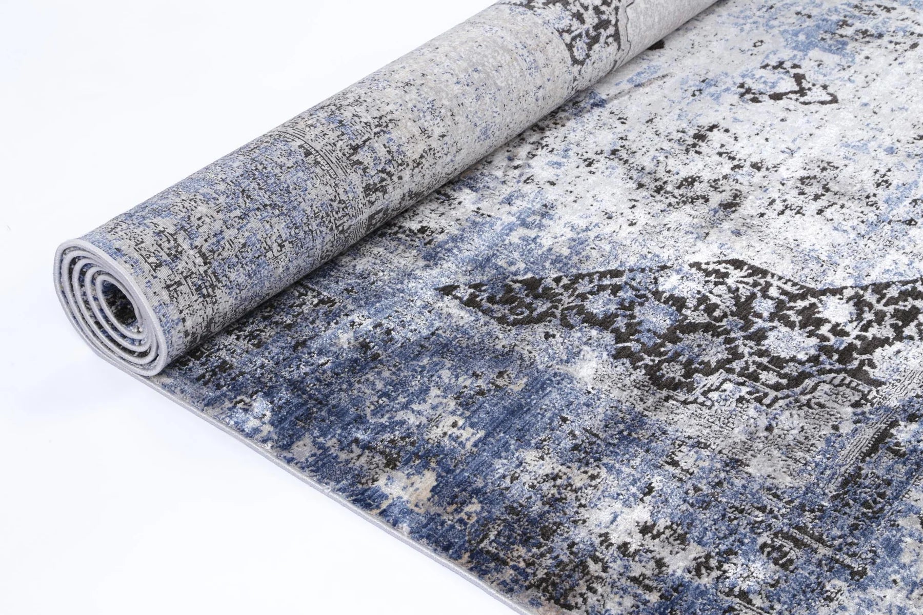 Sauvage blue grey transitional  Rug 160 x 230 cm