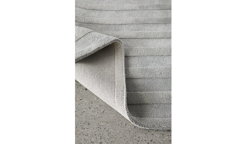 Samira Grey Arched Modern Rug
