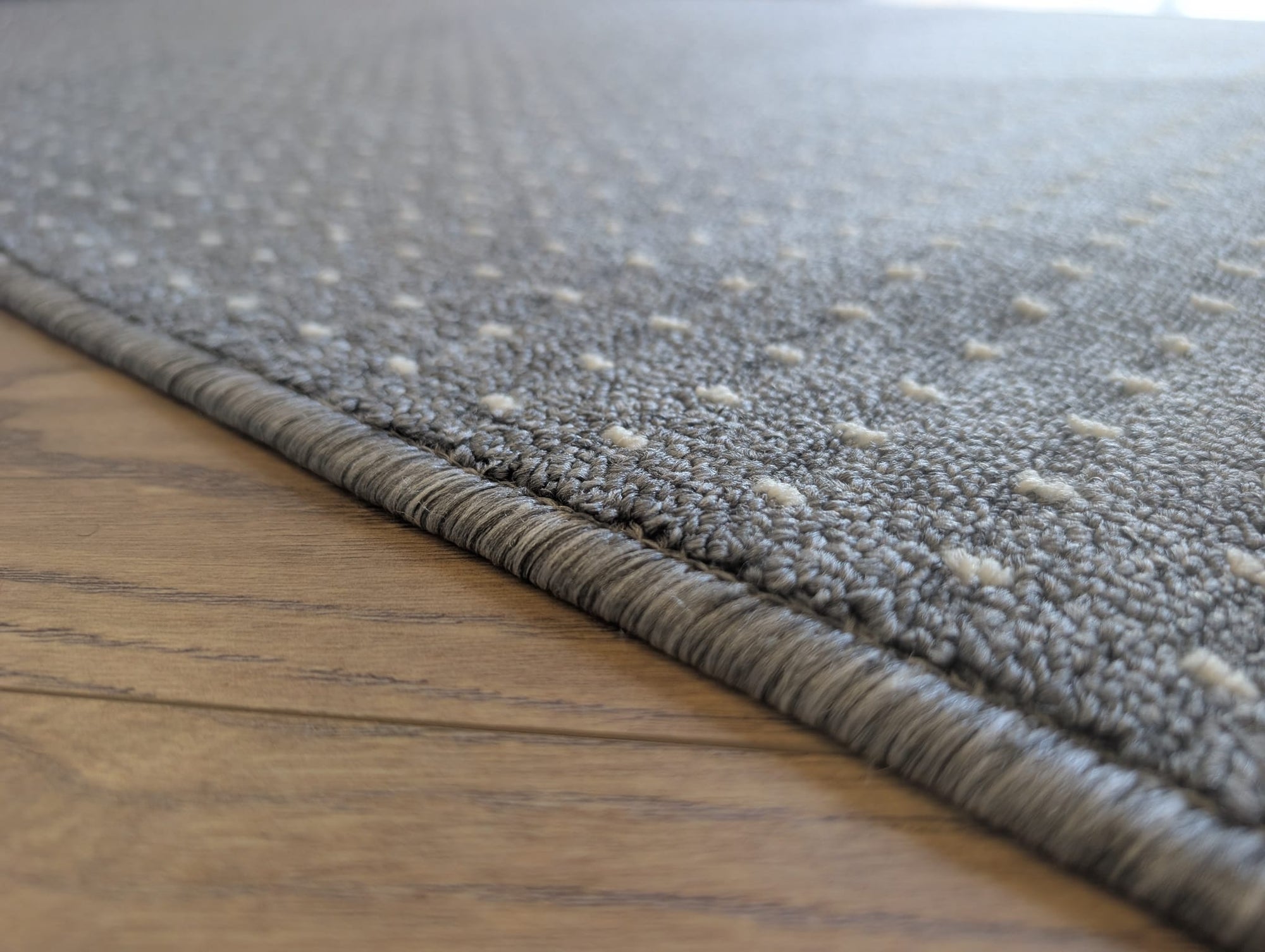 Callavi silver dots flatweave 100 cm Wide