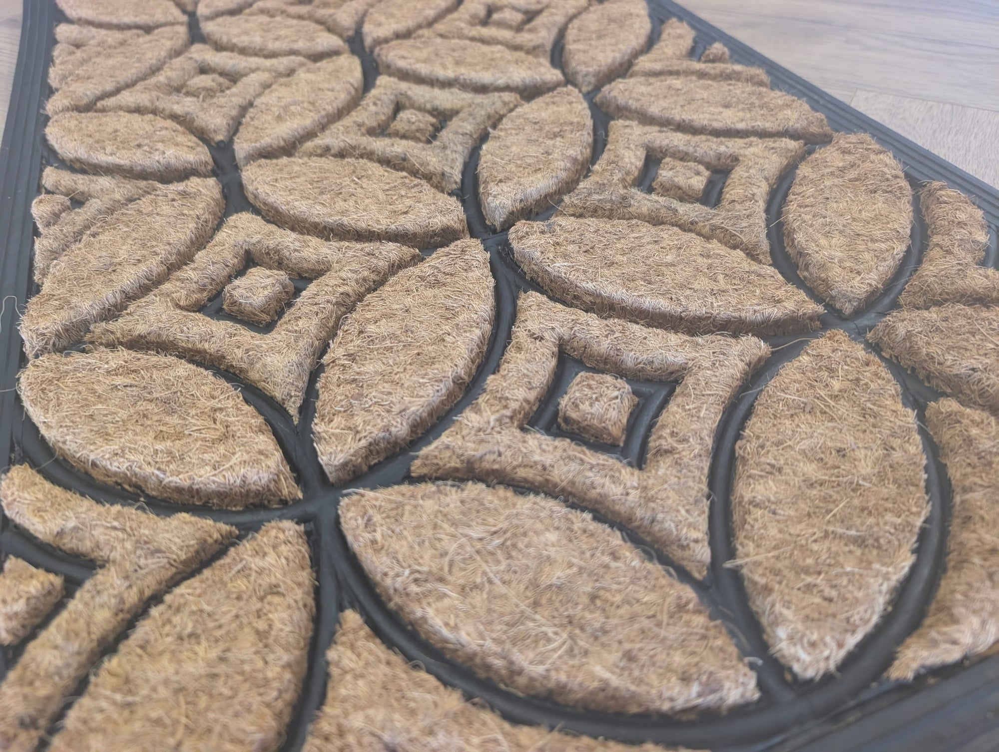 Outdoor mat thick quality geometric mat 45 x 75