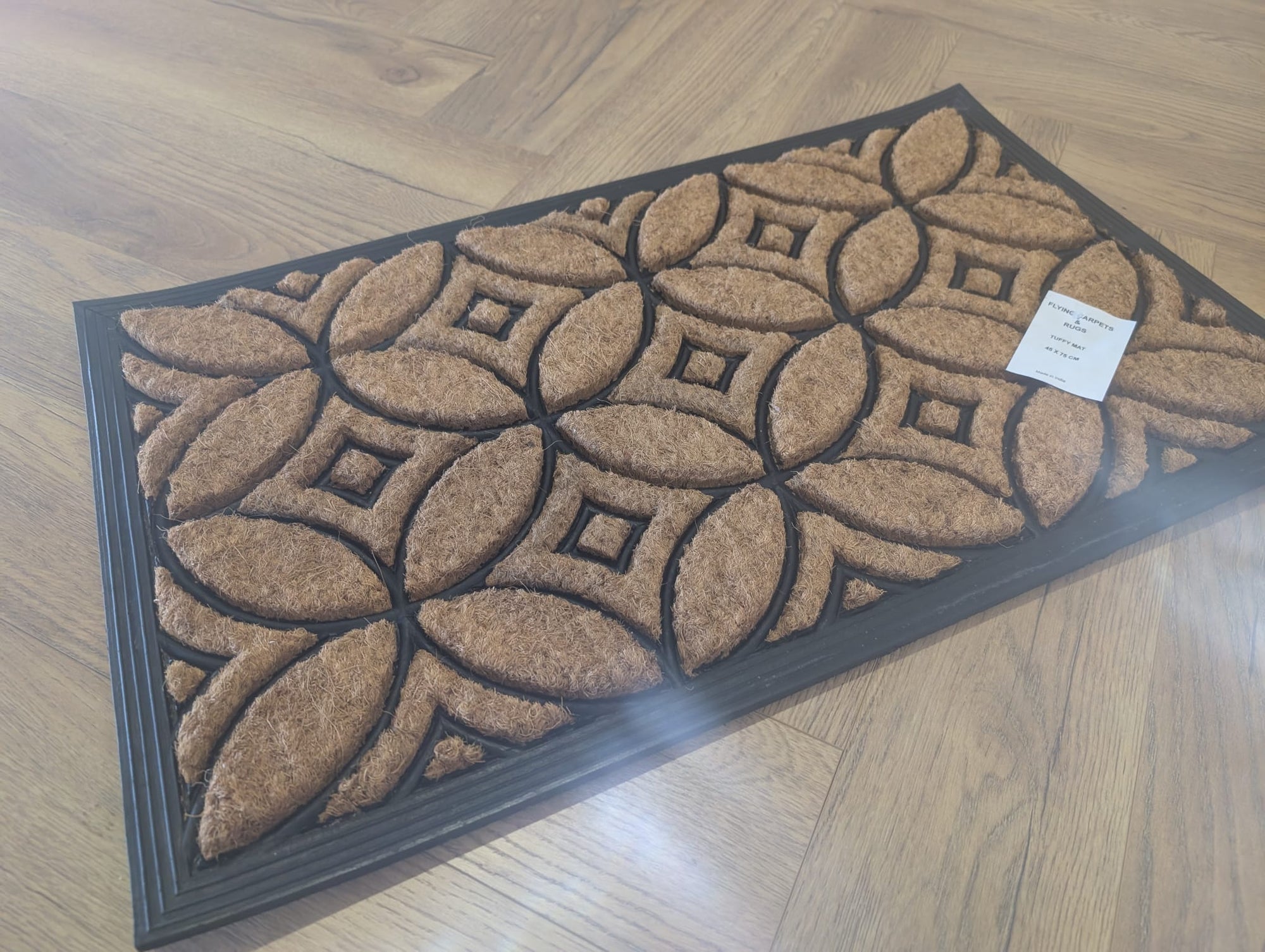 Outdoor mat thick quality geometric mat 45 x 75