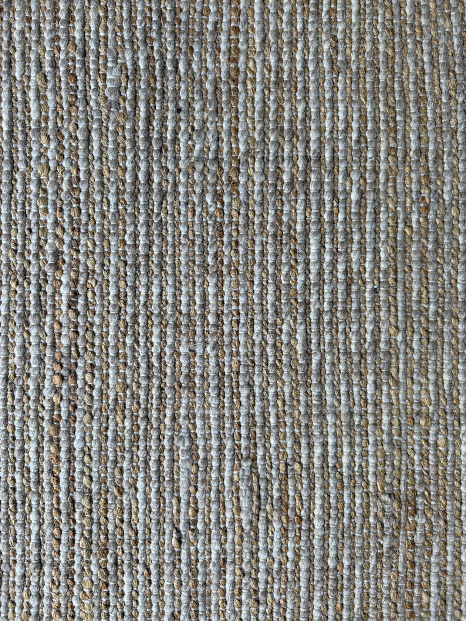 Nomad Wool Jute Textured Natural Rug – Natural