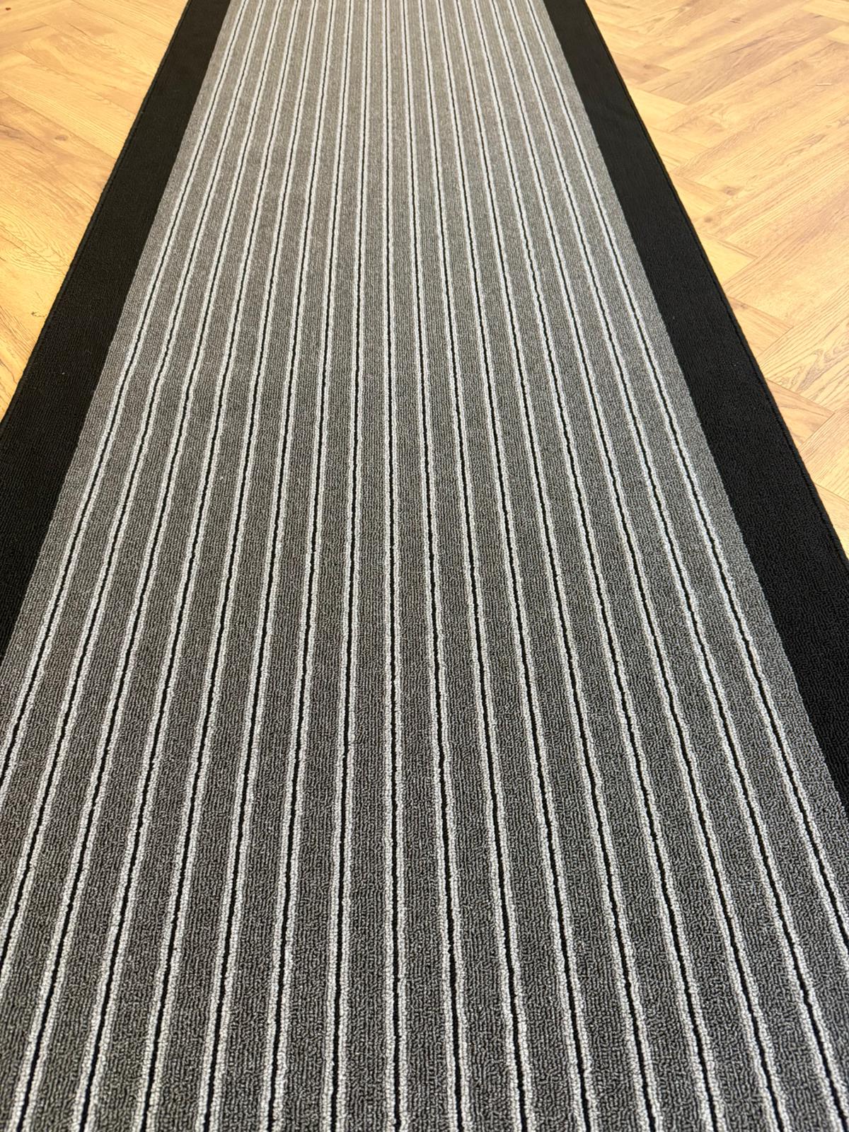 Nikotex black Grey Millan 100 cm Wide