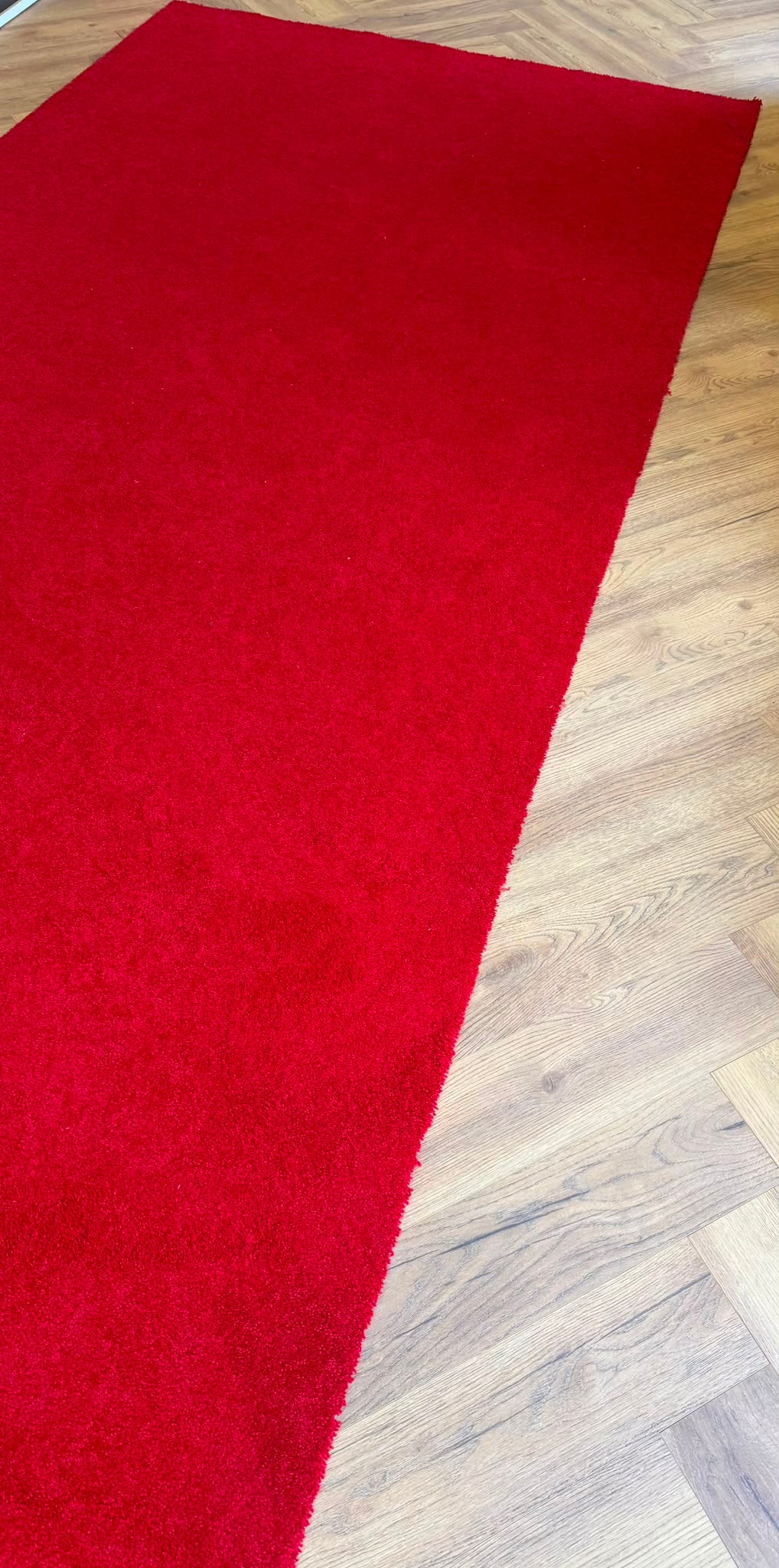Celebrity Red Hallway Runner 160 cm Wide