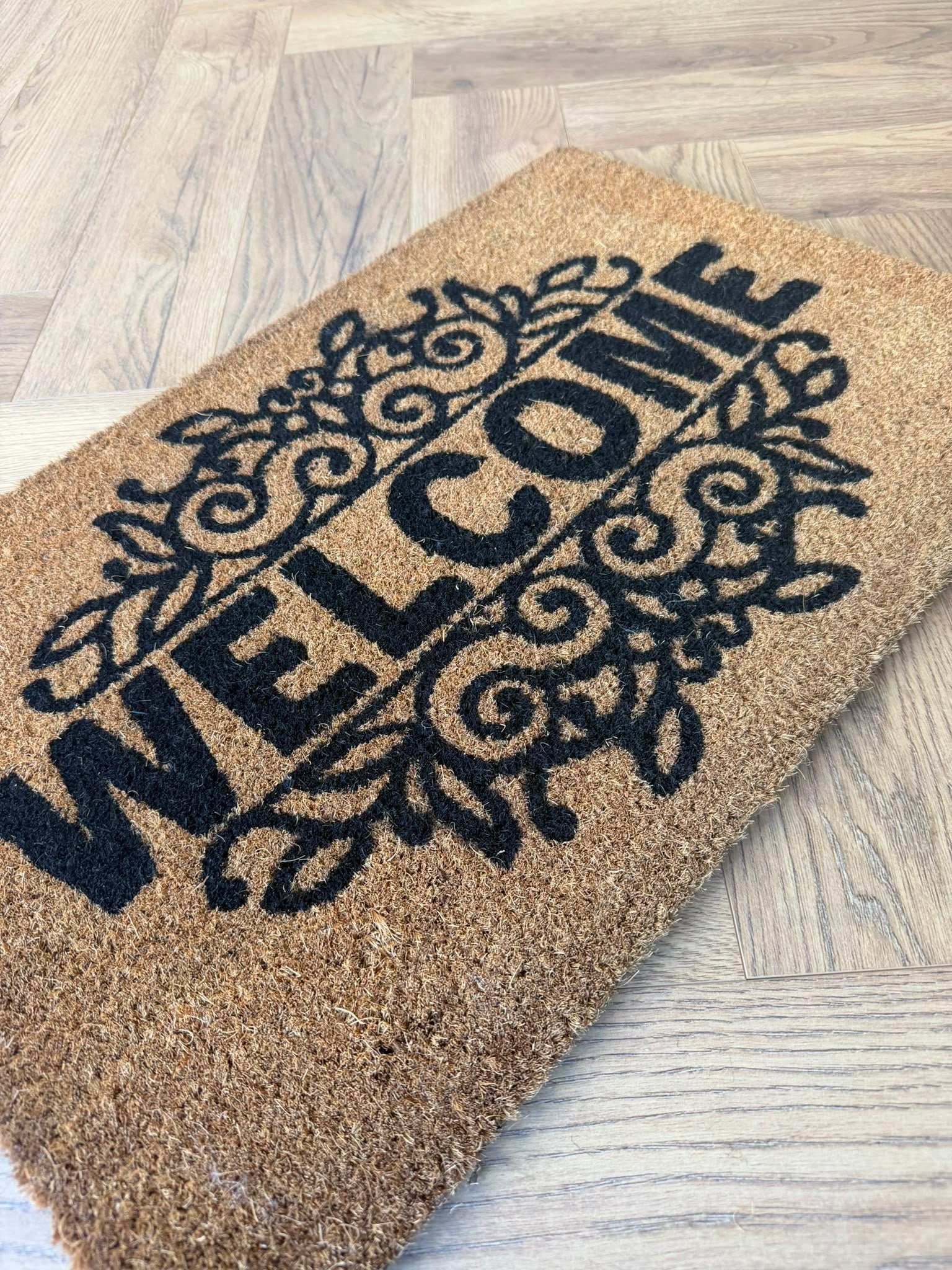 Outdoor Welcome home coir Mat