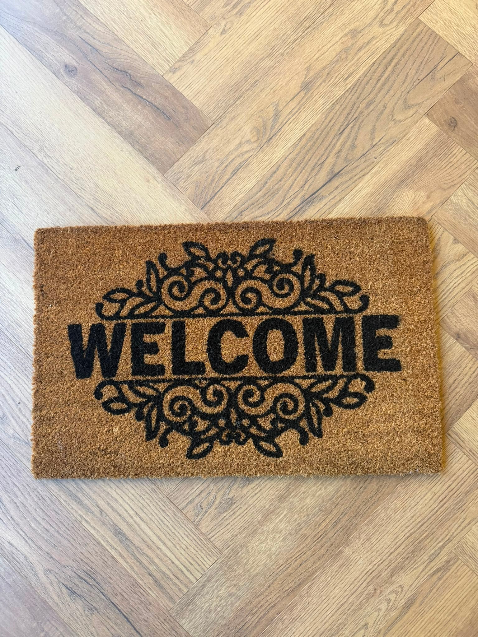 Outdoor Welcome home coir Mat