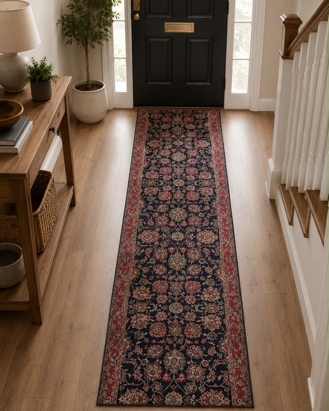 Hive 483 Multi Traditional Kashmere runner 100cm wide