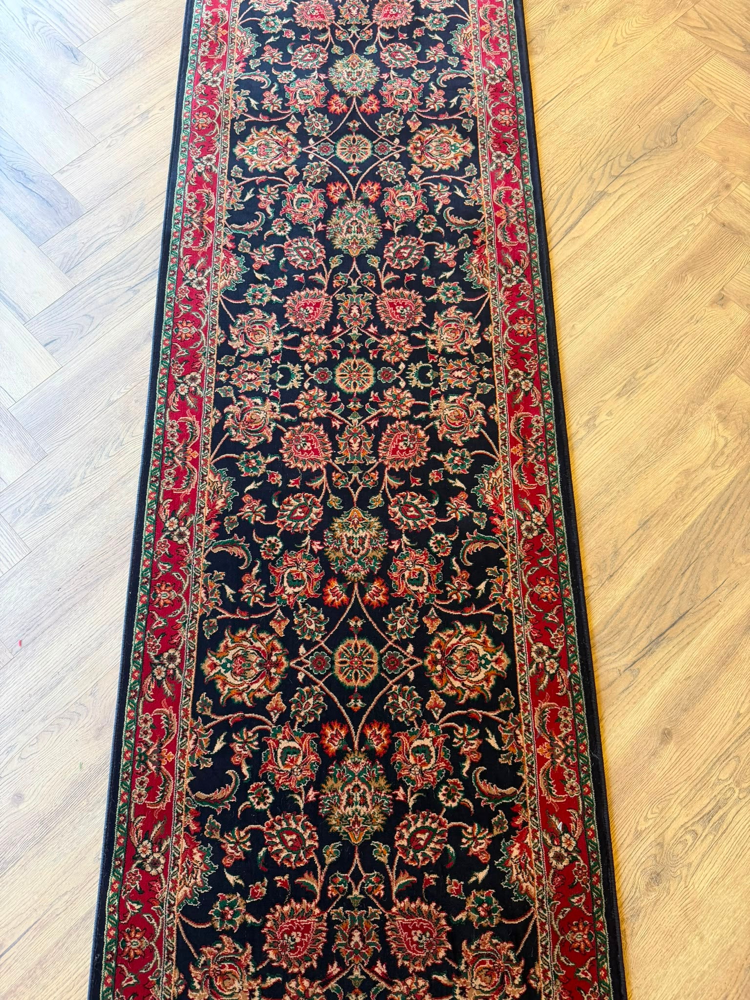 Hive 483 Multi Traditional Kashmere runner 100cm wide
