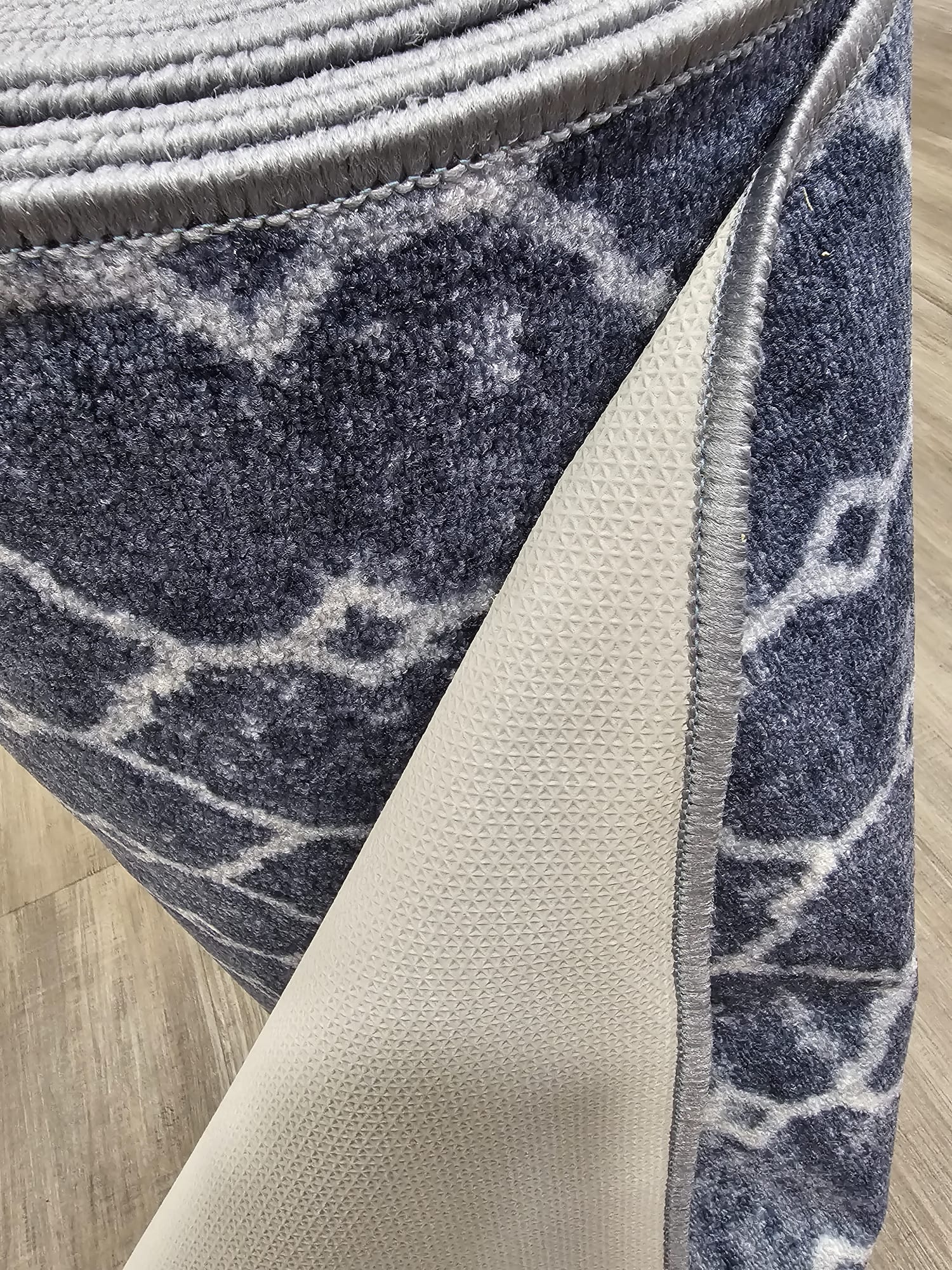 Gabe blue Modern hallway runner 67 cm Wide