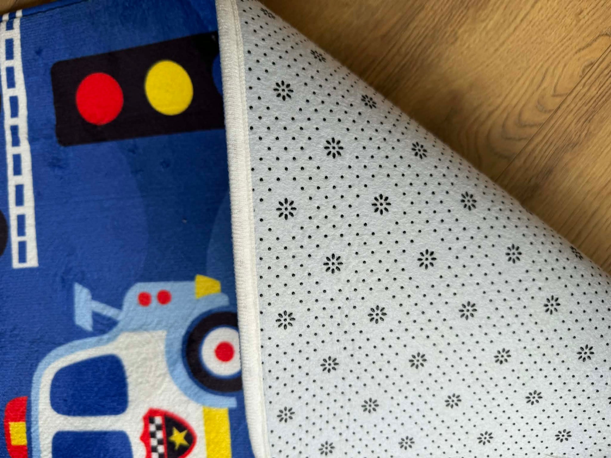 Little City Traffic Play Kids Rug