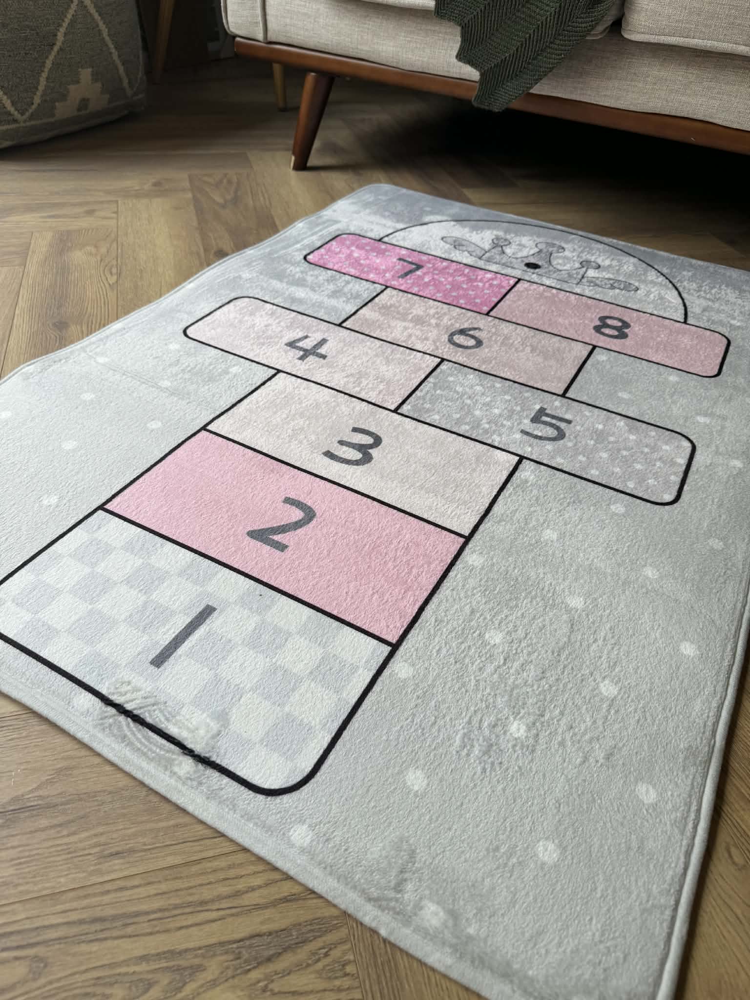 Princess Hop & Play Kids Rug