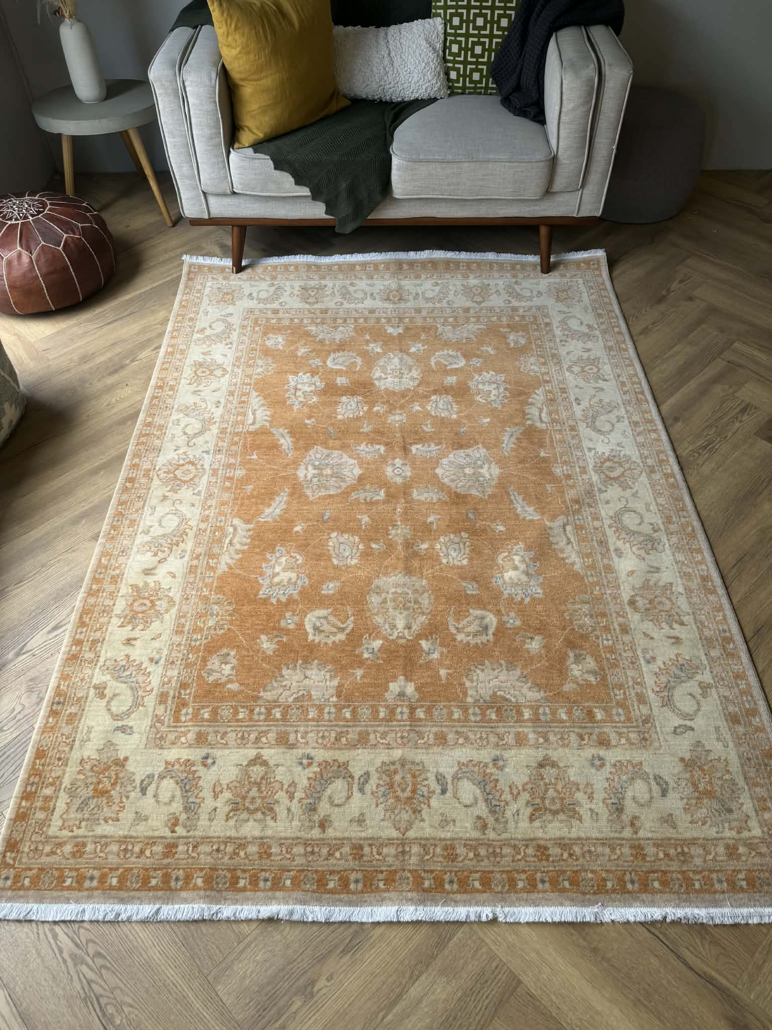 Urban Weave Heritage Rust Wool Rug 160x230