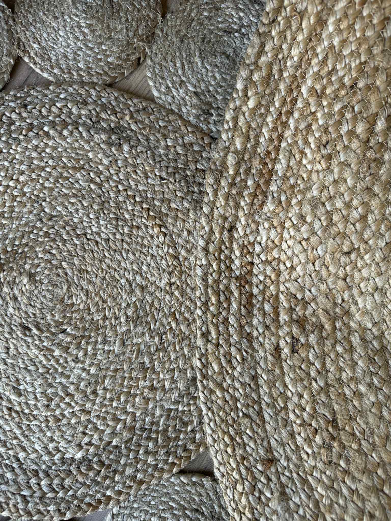 Jute Flower circle 130cm