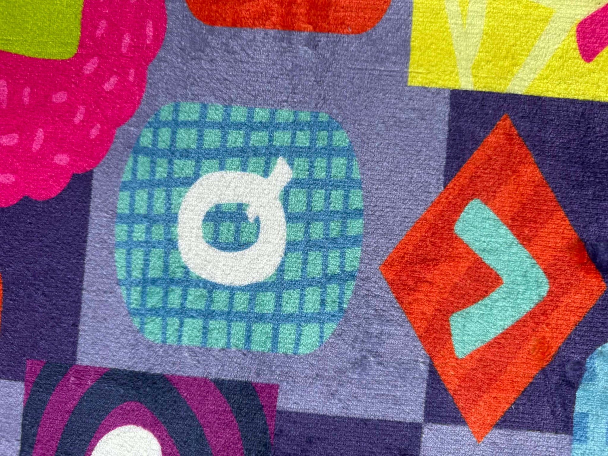 Bright Blocks Alphabet Kids Rug