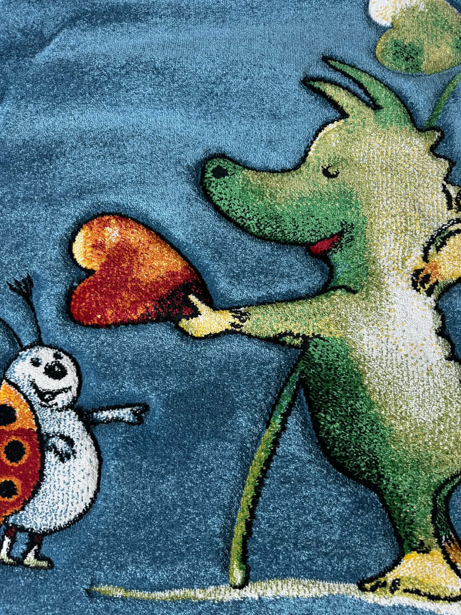 Dragon & Friends Kids Round Rug