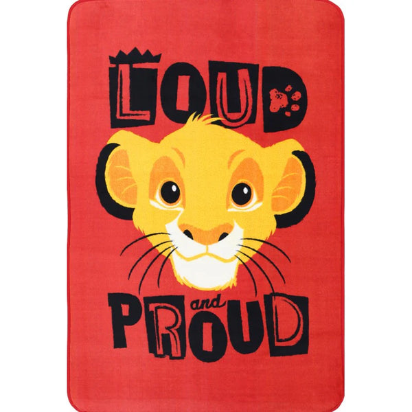 Simba Lion king Movie Loud and proud kids rug - mrrugs.com.au