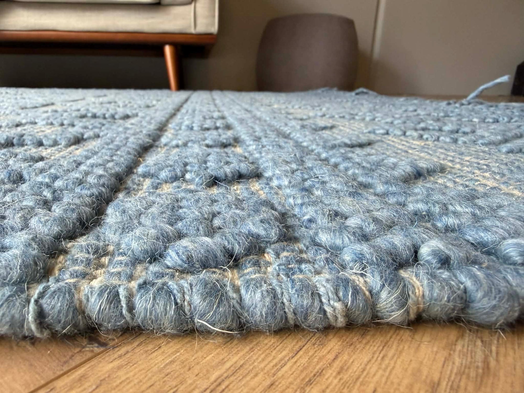 Coastal Nomad Textured Wool Rug 160 x 230