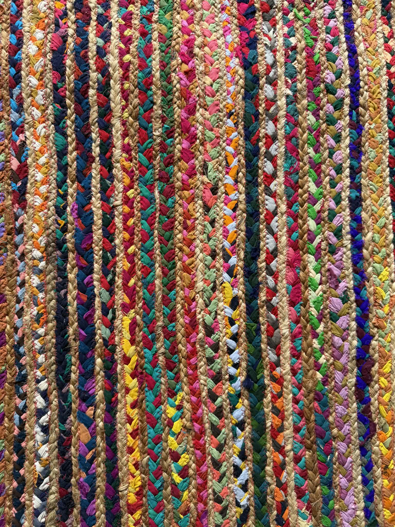 Jute Carnival stripped 180x270 Rug